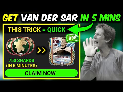 HOW TO GET VAN DER SAR in 5 Minutes, AMAZING TRICK | Believers Hub