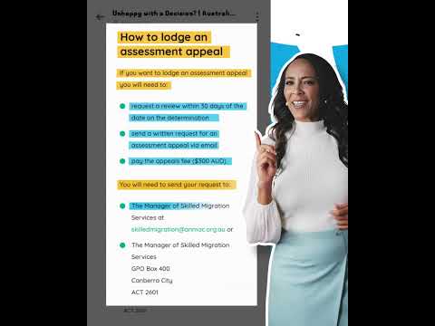 Wondering how to lodge an assessment appeal? Watch this! #shorts #australia #nurses #immigration