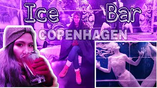 TRAVEL VLOG: Magic/Reflection Ice Bar Copenhagen Denmark 🇩🇰