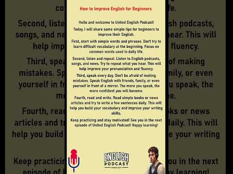 English Podcast | How to Improve English for Beginners | English for Sleeping #englishpodcast