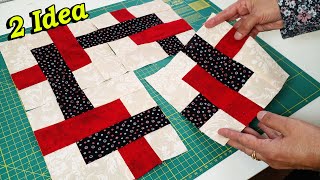 2 Stunning Sewing Ideas with Fabric Scraps for Beginners