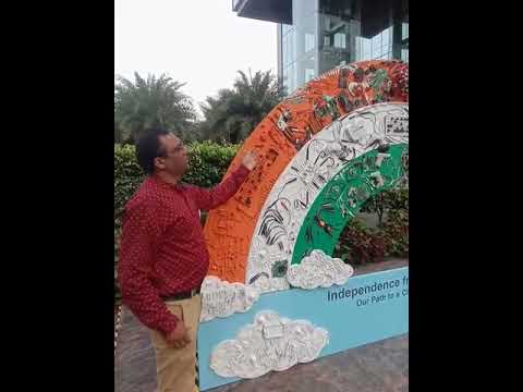 E-waste Artist Suneel Jain from Art Ellipse Gurgaon