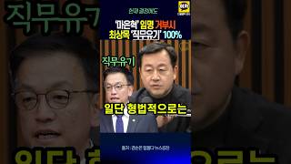 헌재 결정에도 '마은혁' 임명 거부시, 최상목 직무유기 100%!