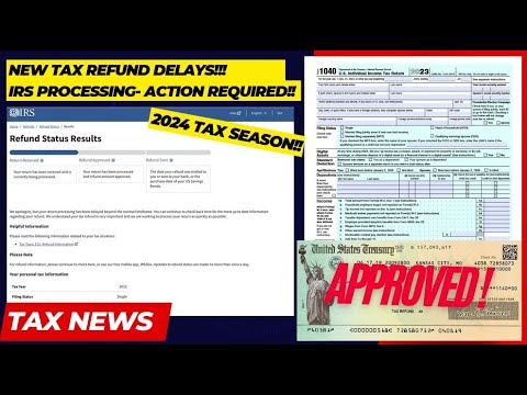 2024 IRS TAX REFUND UPDATE - NEW Approved Refunds, Delays, Tax Topic Codes, Reviews, Audits