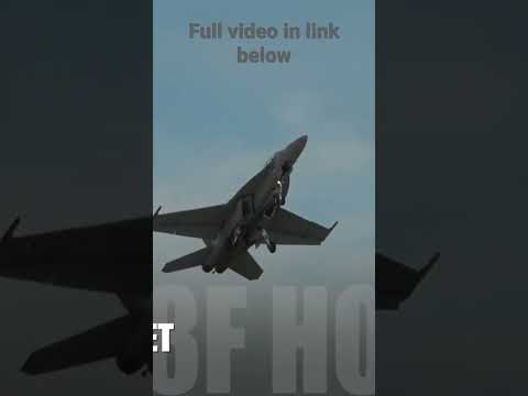 F18 HORNET INSANE TAKE OFF