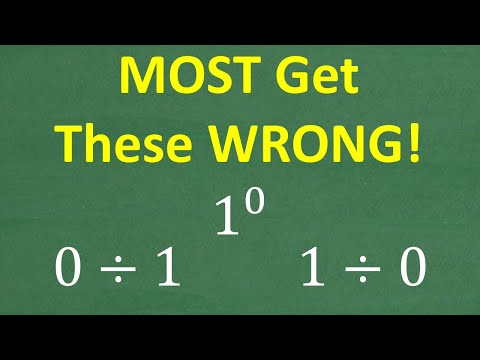 1⁰, 0 ÷ 1, 1 ÷ 0 — 3 Zero Questions That Stump Everyone! 🤯 Can You Answer Them?