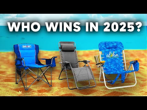 Top 5 BEST Beach Chairs on Amazon in 2025 |✅ BEST Foldable Chairs for Beaches, Backyard & Outdoor