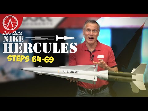 Steps 64-69 | Build the Apogee Nike Hercules Model Rocket