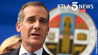 Coronavirus: L.A. Mayor Eric Garcetti provides update on COVID-19 response