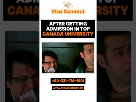 🎓🇨🇦 Dreaming of Studying in Canada? Let Visa Connect Make It Happen! #visaconnect  #bahriatownlahore