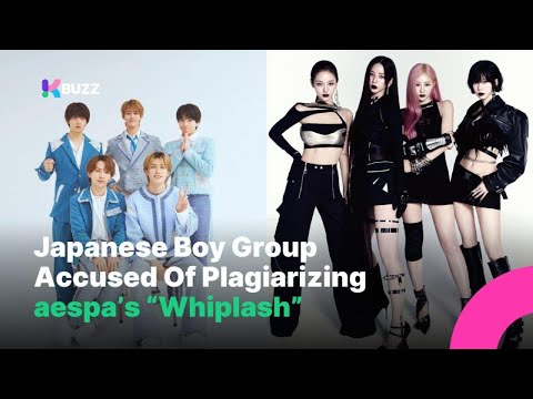 Japanese Boy Group Accused Of STEALING aespa’s Whiplash