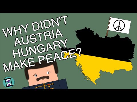 Why didn't Austria Hungary try to make peace earlier in World War One? (Short Animated Documentary)