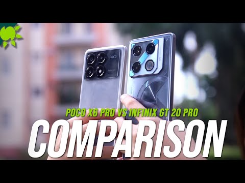 POCO X6 Pro vs Infinix GT 20 Pro Comparison