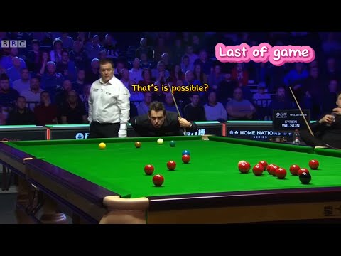 Snooker Welsh open Ronnie O’Sullivan Vs Kyren Wilson ( last 2 frames).