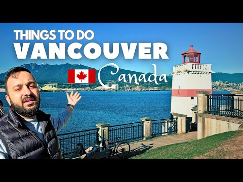 🇨🇦 Vancouver Travel Vlog 🏖️| 24 Hrs Exploring Gastown, Stanley Park, Canada Place and English Bay