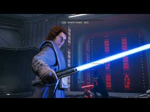 Anakin Skywalker Attacks Darth Vader