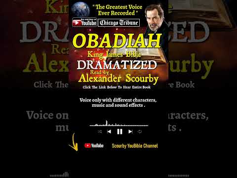 31~Book of Obadiah Short | By A.Scourby | DRAMATIZED | God is Spirit, Truth & Love #youtubeshorts