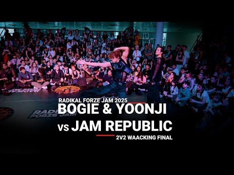 Yoonji & Bogie vs Jam Republic (Danzel & Baby Zoo) [final] 💃 // stance x RF JAM 2025 - waacking 2v2