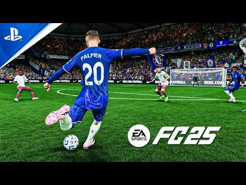 FC 25 | Chelsea vs West Ham - Premier League | Realistic TV Broadcast Camera 4K | PS5 PRO