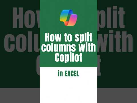 How to split columns with Copilot in
#Excel #Copilot