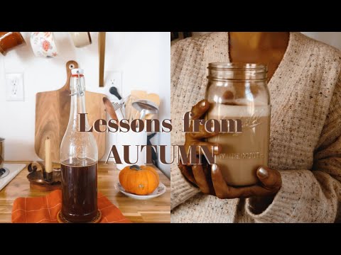 🍂 A taste of Autumn in my kitchen - Minimalist Lessons from FALL