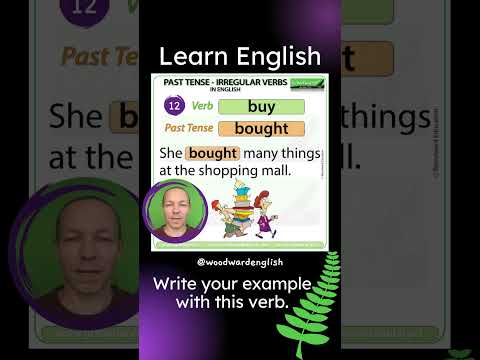 Past Tense of BUY in English ✅ English Pronunciation of BOUGHT