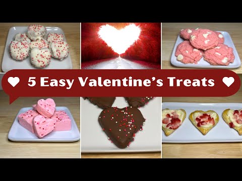 Easy and Delicious Valentine’s Day Treats!