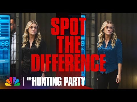 Can the Cast Hunt Down the Differences in These Two Photos? | The Hunting Party | NBC