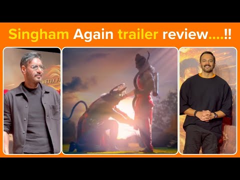 Singham Again trailer review… !!