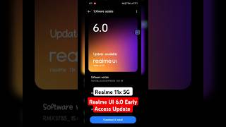 Realme 11x 5G Realme UI 6.0 Early Access Update #realme11x5g #realme11x #realme #realmeindia