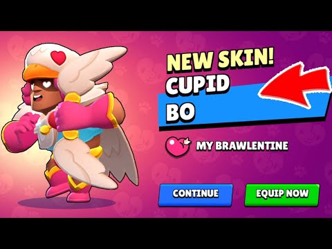 AWESOMEEE CUPID BO🔥 LEGENDARY GIFTS🎁 BRAWL STARS NEW UPDATE😮🔥