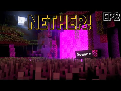 Exploring The Nether! Road to the Ender Dragon