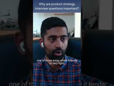 Why are product strategy interview questions important?