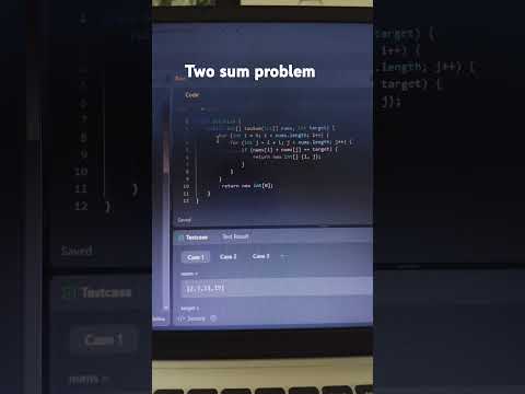 Two Sum Problem Explained in second 🚀 | Coding Made Easy! #coding #leetcode #twosum #java