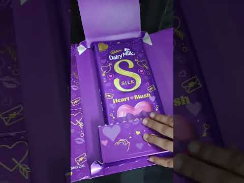 Madhuram. Cadbury Dairy Milk Silk Valentines Heart Blush Chocolate Bar