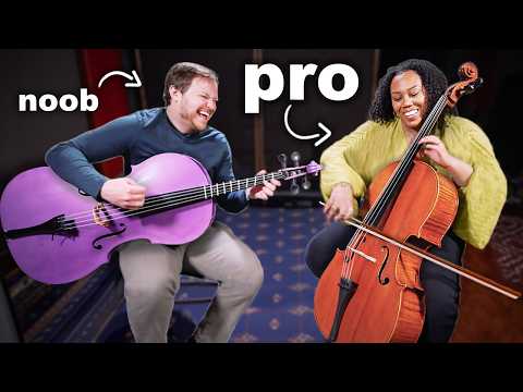 Learning the Cello (w/ a Pro)