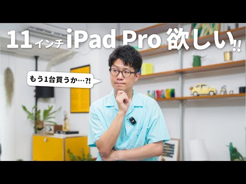 【iPadの変態】M4 iPad Proの11インチサイズを買おうか悩んでいます…。