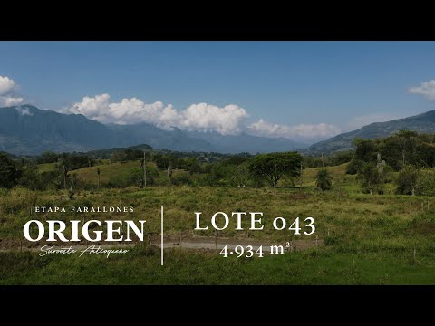 Lote 043 Origen Suroeste Antioqueño - Video 360° Etapa farallones video 2