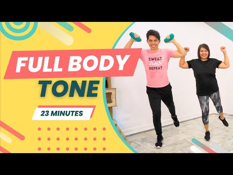 EASY FULL BODY Workout | 23-Min | All Standing | Beginner Friendly 💪• Keoni Tamayo • Workout #185