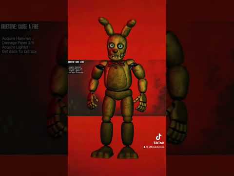 The Terrifying Darkness Behind: Springtrap P1