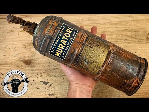 Vintage Oxidized Sprayer restoration