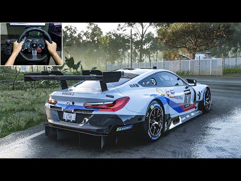 BMW M8 GTE (1215HP) Forza Horizon 5 Logitech G29 Stering Wheel Gameplay