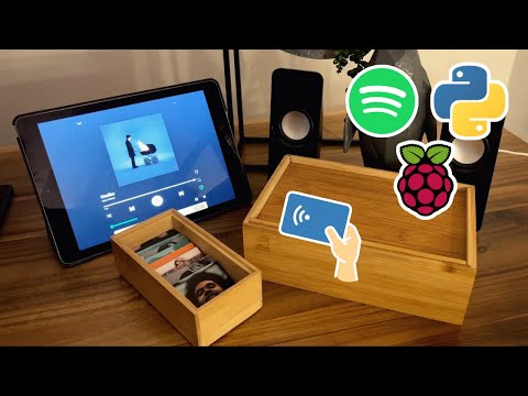 Modern Day Record Player Tutorial (RFID, Spotify API, Python, and Raspberry Pi)