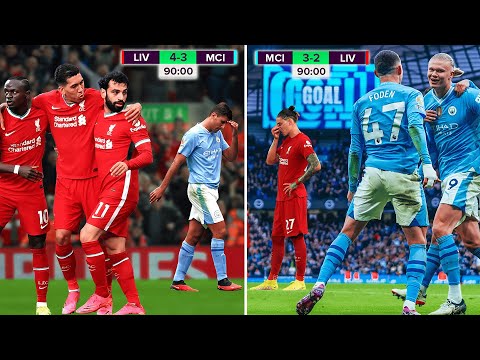 6 Liverpool vs Manchester City Matches That Shocked The World