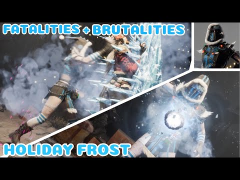 Frost Fatalities + Brutalities with Holiday Skin (Showcase) - Mortal Kombat 1