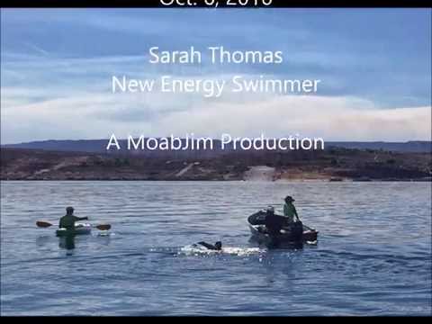 World Record - Sarah Thomas Swims 82-Miles in Lake Powell