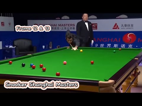 Snooker Shanghai Masters Ronnie O’Sullivan Vs Neil Robertson ( frame 12 & 13).