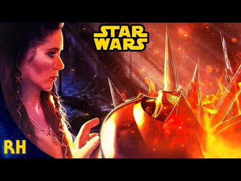 Leia Finds Anakin's Funeral Pyre on Endor | Canon