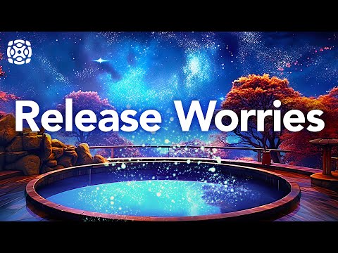 Guided Sleep Meditation to HEAL Anxiety and Let Go Of Worries, Crystal Hot Tub