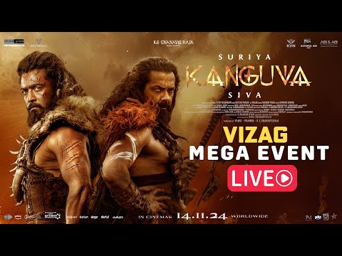 Kanguva Vizag Event LIVE | Suriya | Bobby | Siva | DSP | Studio Green | Pen Studios